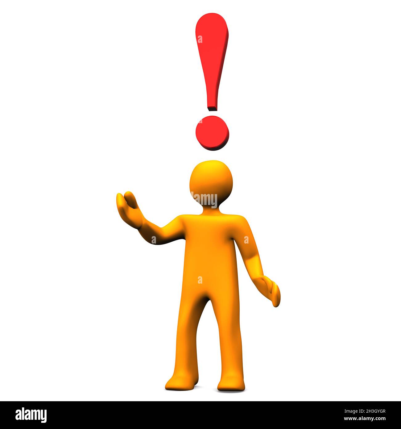 Attention Banque D'Images