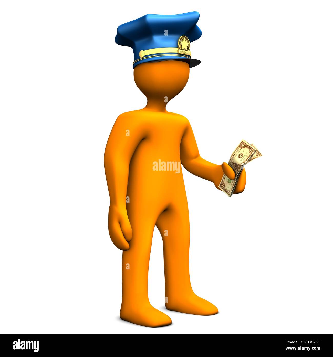 Pot de vin Banque D'Images