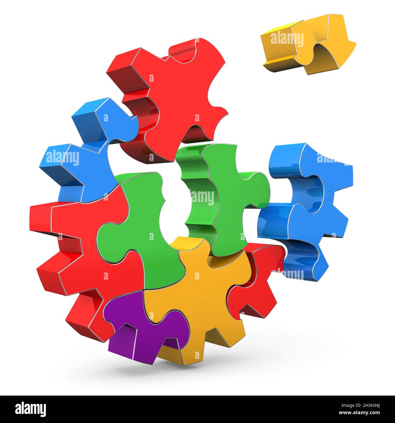 Équipement coloré Banque D'Images