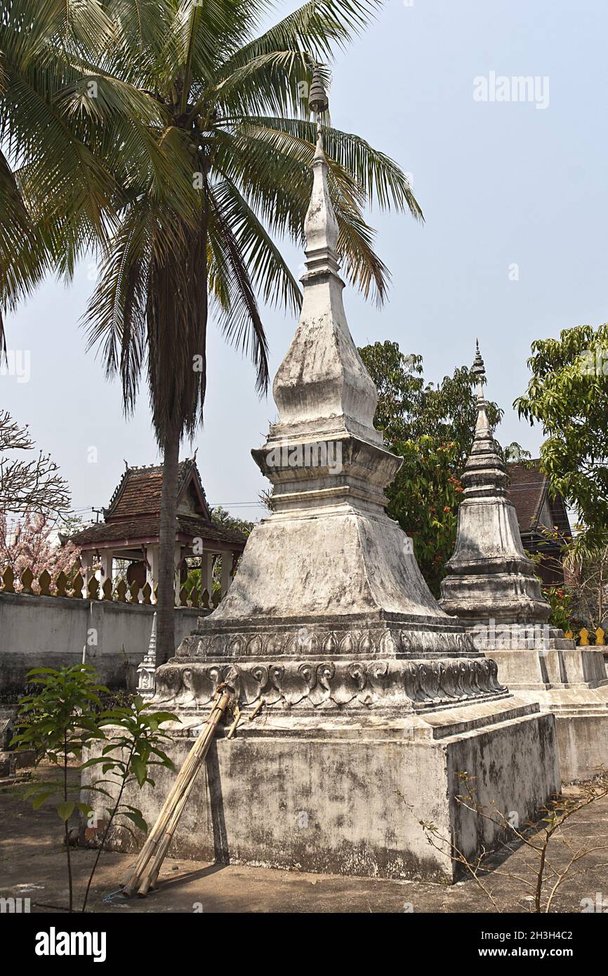 Temple Lao Banque D'Images