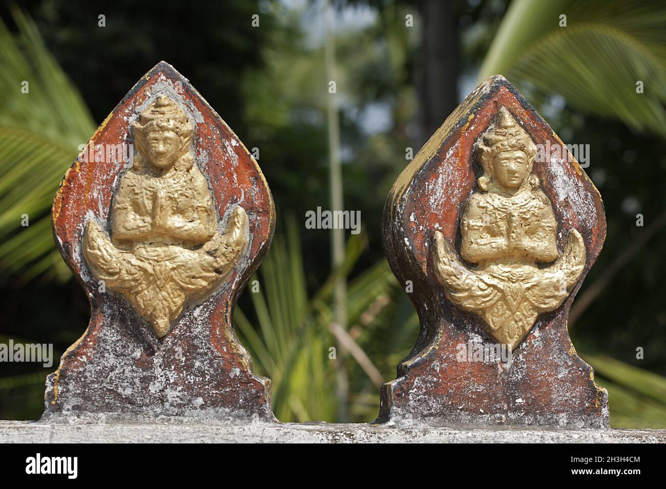 Mur du Temple Banque D'Images