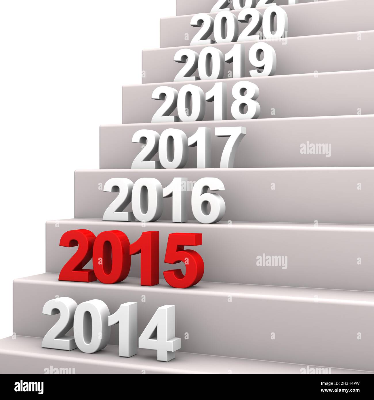 Escalier 2015 Banque D'Images