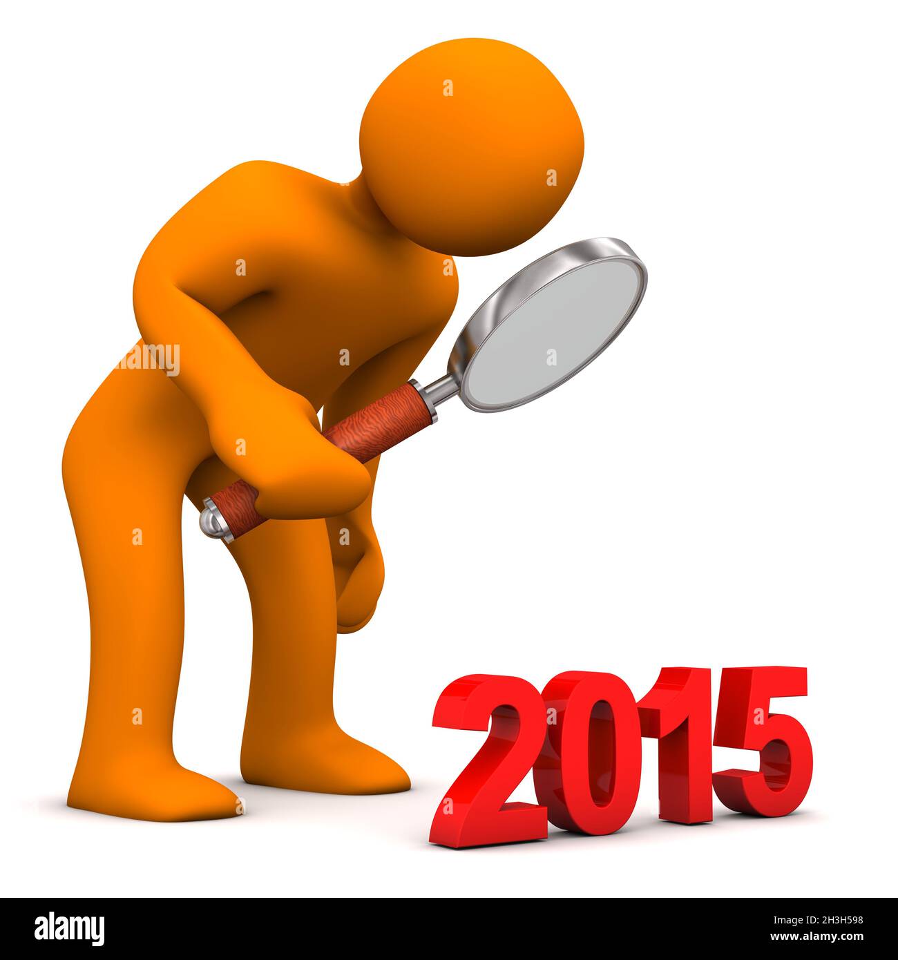 Mannequin Loupe 2015 Banque D'Images