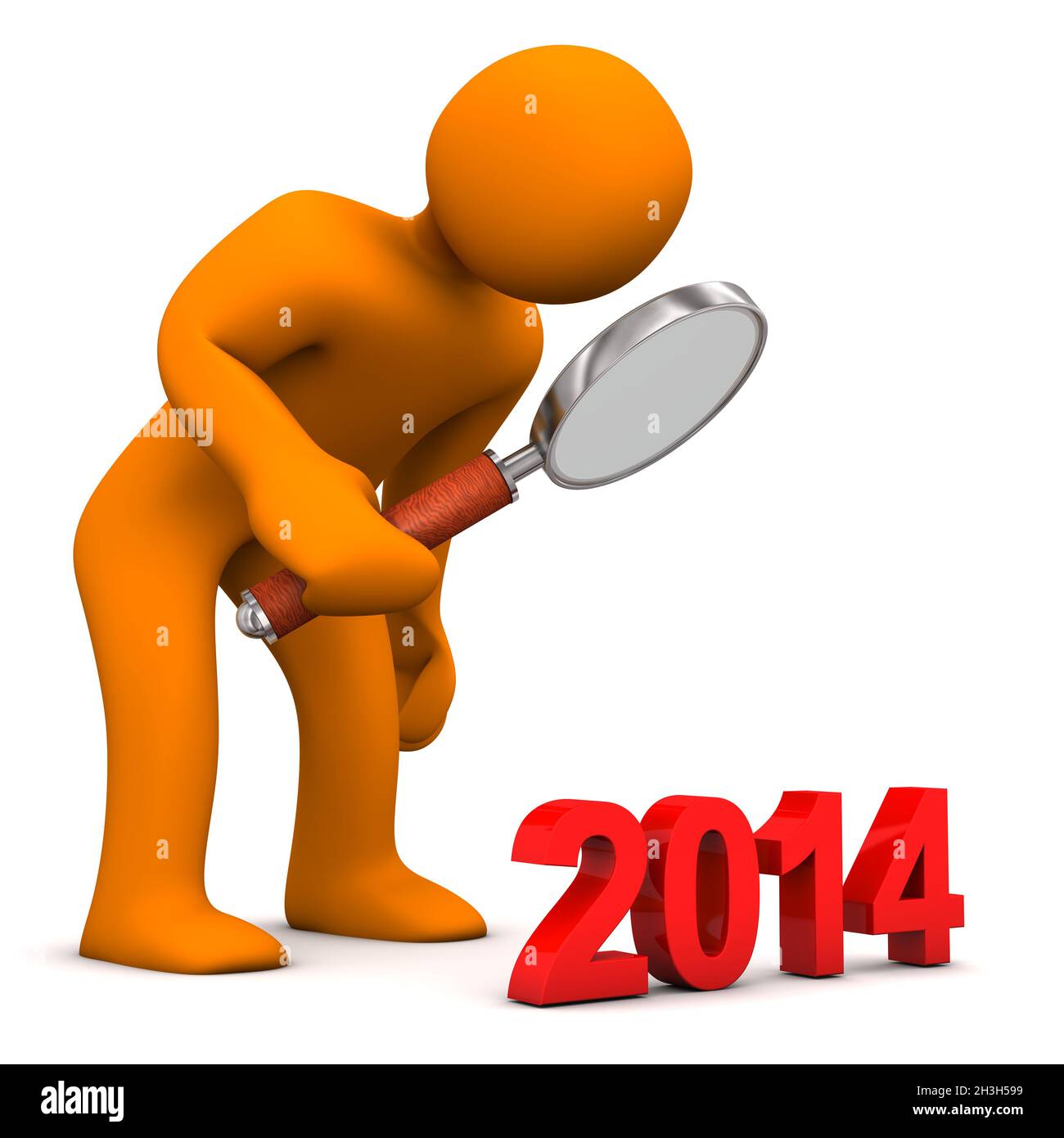 Mannequin Loupe 2014 Banque D'Images