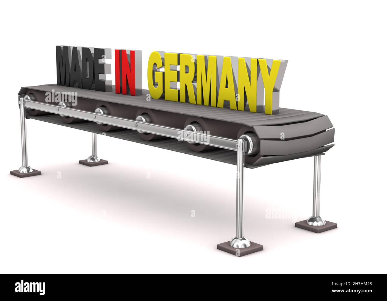 Fabriqué en Allemagne Line Banque D'Images