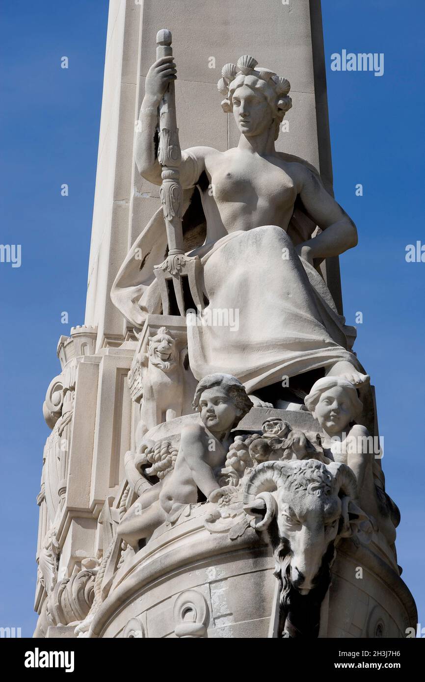 FRANCE.BOUCHES-DU-RHÔNE (13) MARSEILLE, GARE SAINT-CHARLES, ESCALIERS Banque D'Images