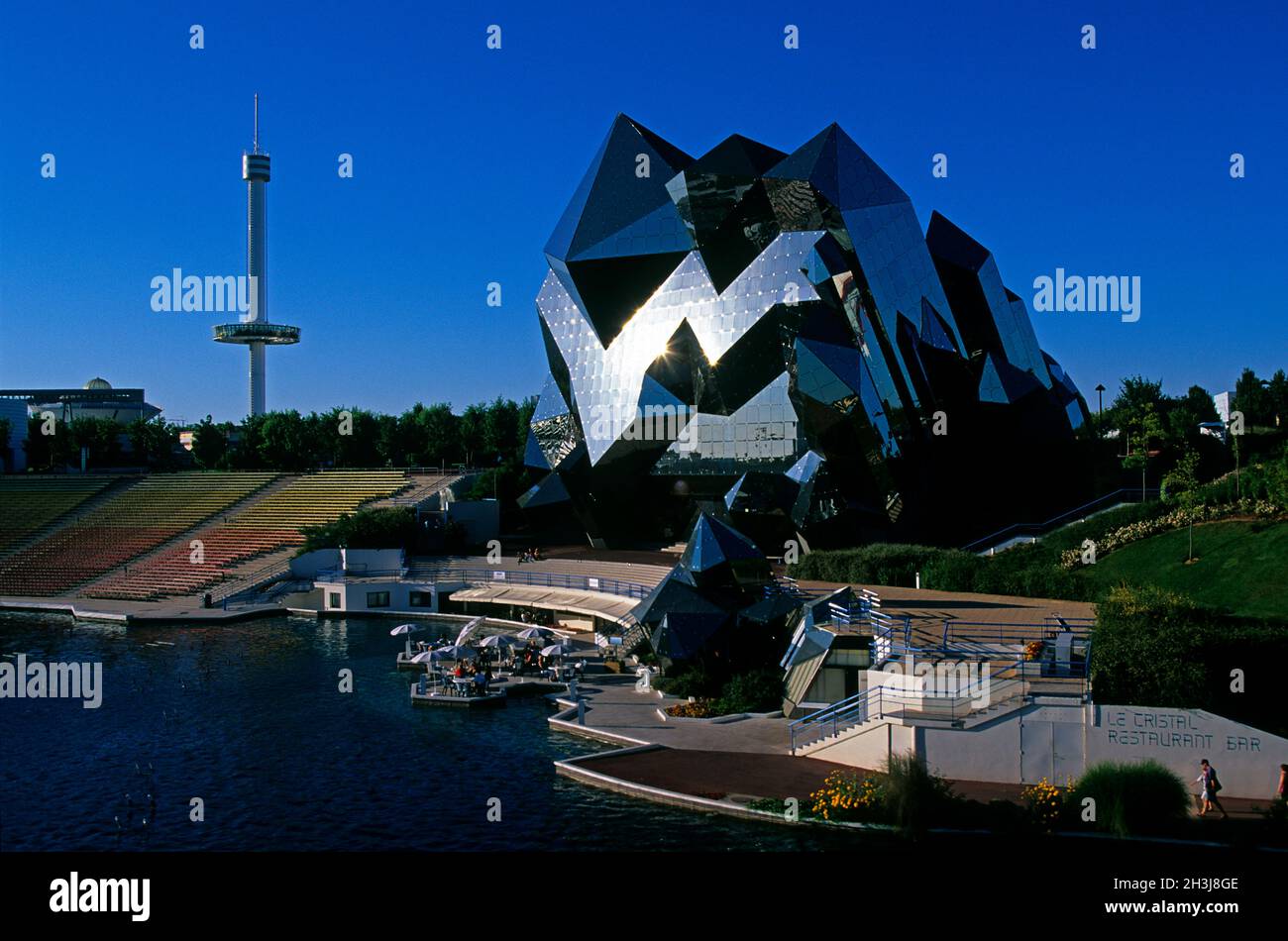 FRANCE, VIENNE (86) POITIERS, PARC MULTIMÉDIA DU FUTUROSCOPE Banque D'Images