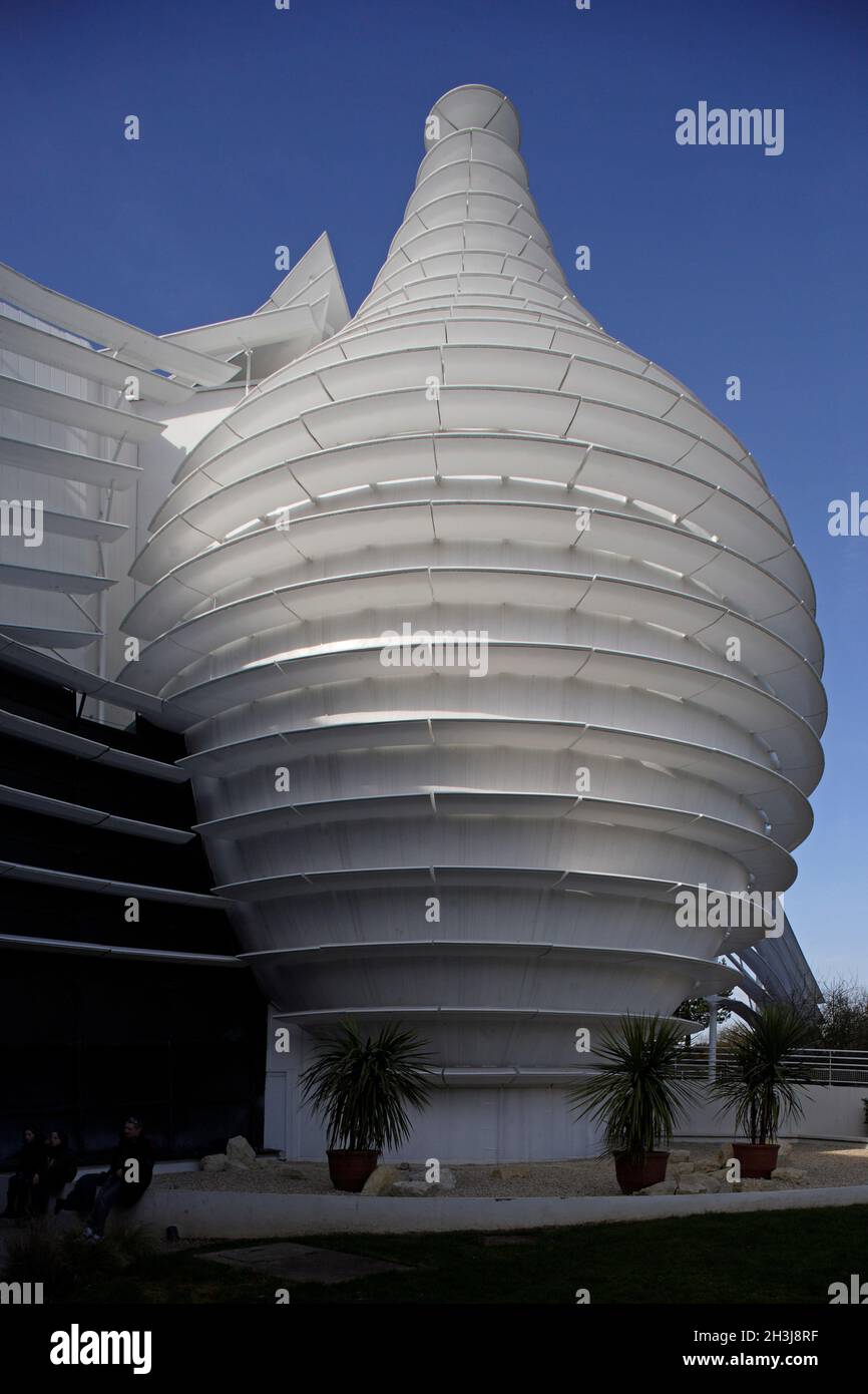 FRANCE, VIENNE (86) POITIERS, PARC MULTIMÉDIA DU FUTUROSCOPE Banque D'Images