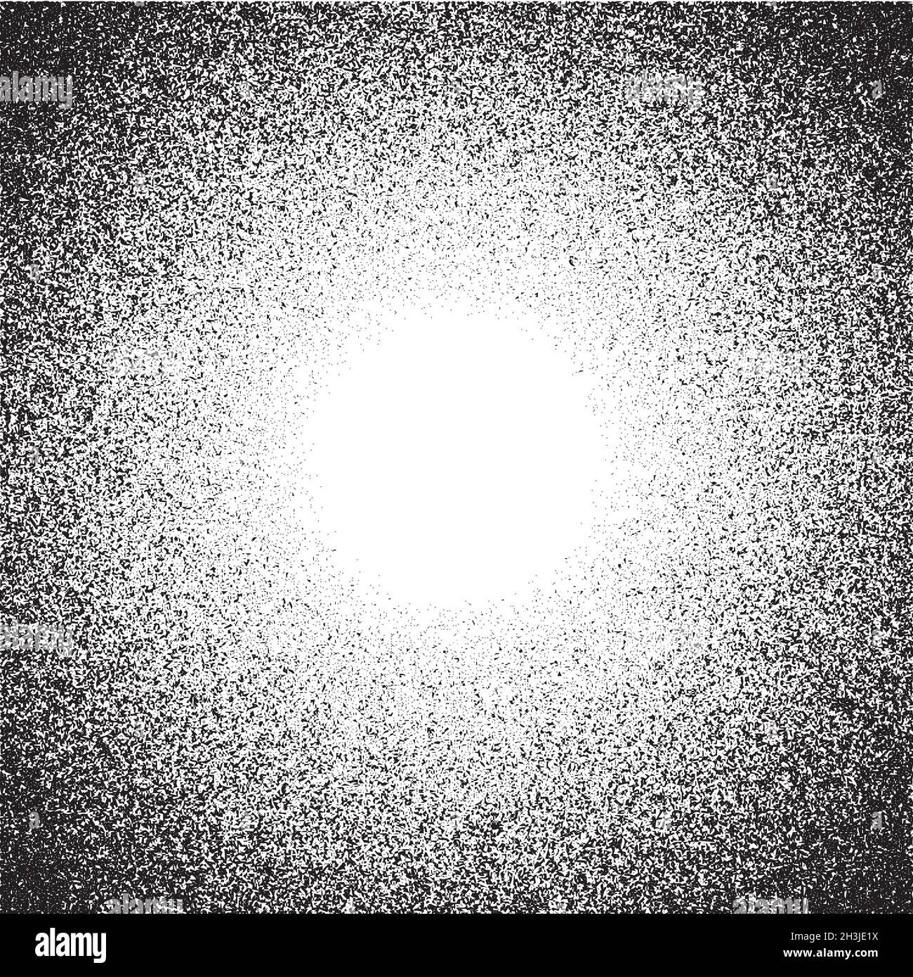 Texture grunge demi-teinte à gradient de bruit, arrière-plan à grain vectoriel Illustration de Vecteur