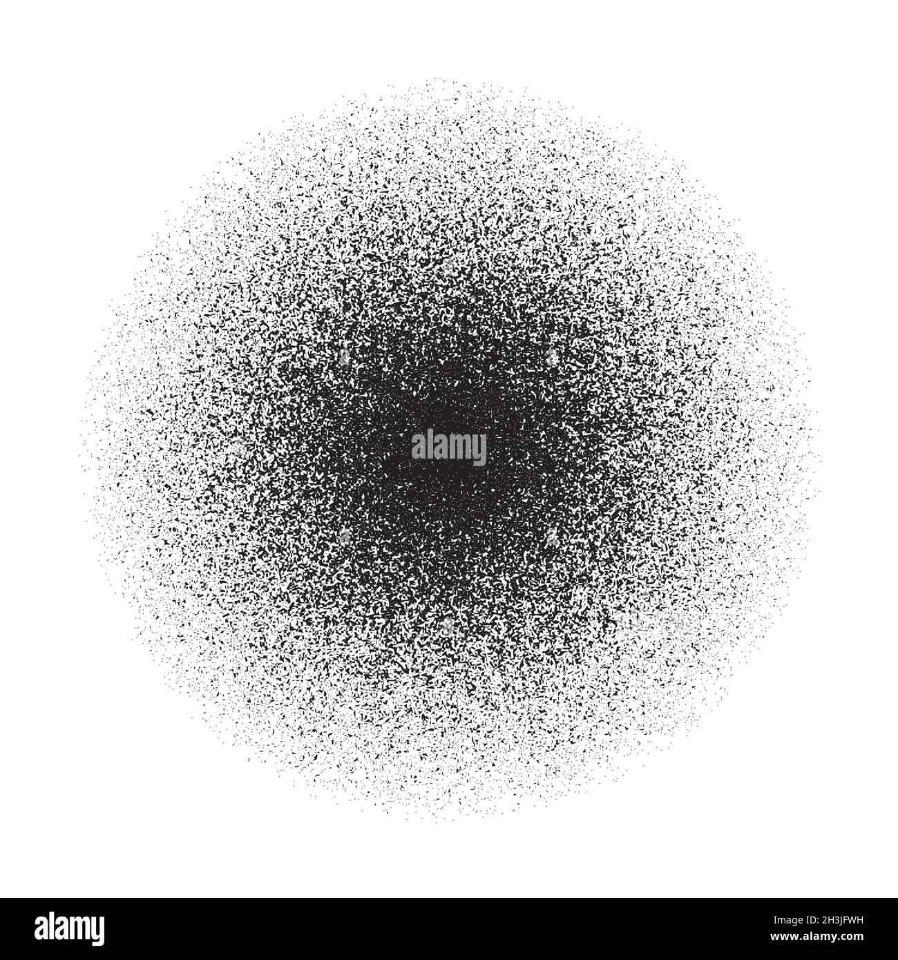 Texture grunge demi-teinte à gradient de bruit, arrière-plan à grain vectoriel Illustration de Vecteur