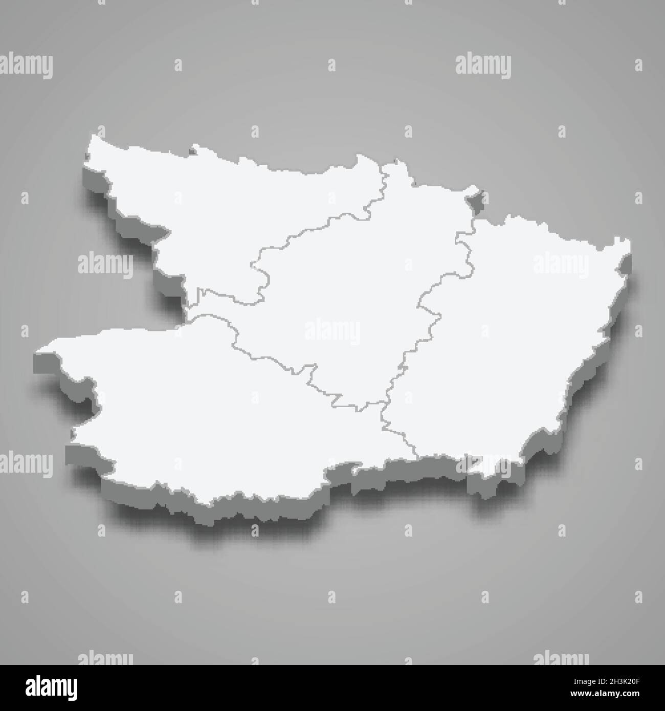 Carte maine et loire Banque de photographies et d’images à haute