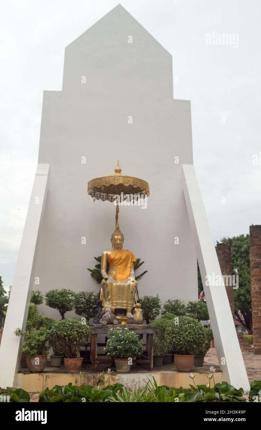 Aller-retour en thaïlande le 2017 juillet - Temple Lampang-Luang Banque D'Images