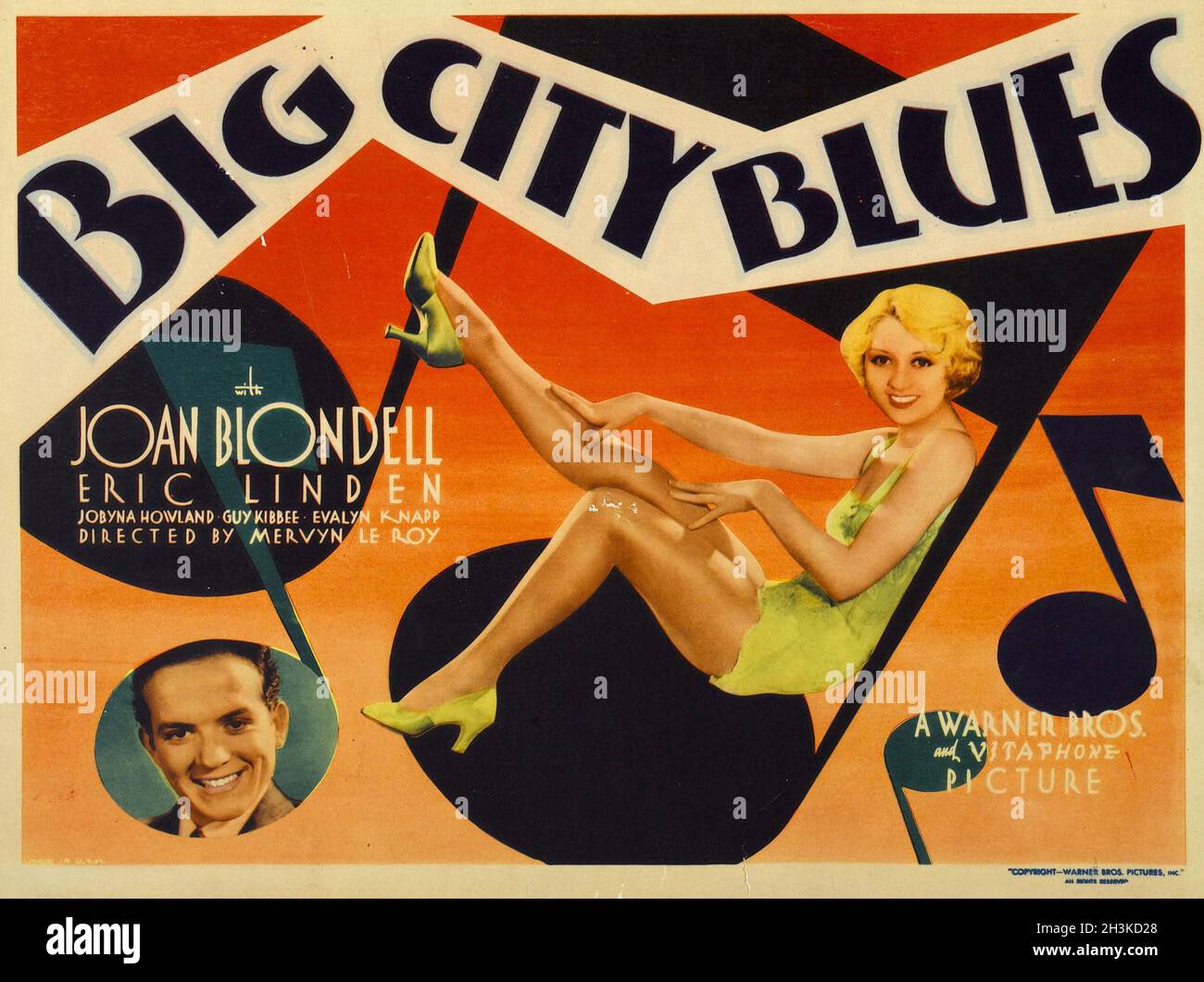 BIG CITY BLUES (1932), réalisé par MERVYN LEROY.Crédit: WARNER BROS./ Album  Photo Stock - Alamy