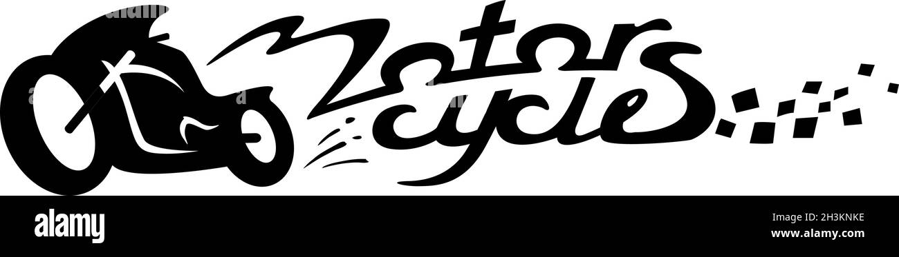 Logo moto Illustration de Vecteur