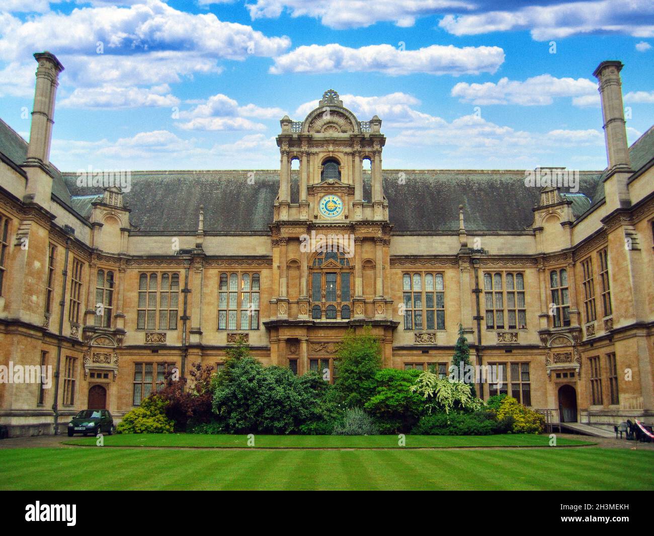 ÉCOLES D'EXAMEN, Oxford.Entrée sur Merton Street.Oxford, Royaume-Uni. Banque D'Images