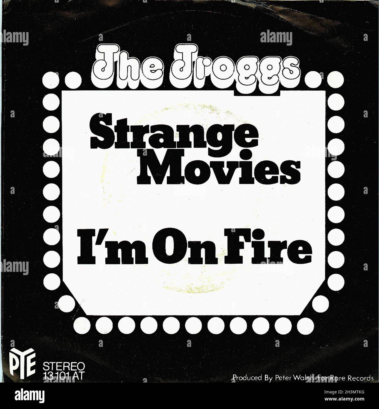 Vintage Vinyl Recording - Troggs, The - Strange movies - D - 1973 Banque D'Images