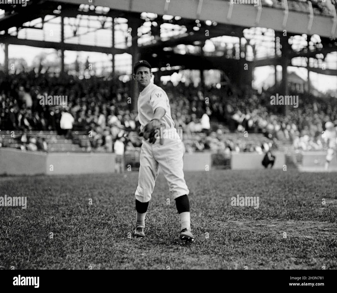 Stanley Raymond 'Bucky' Harris, Washington sénateurs, 1924. Banque D'Images