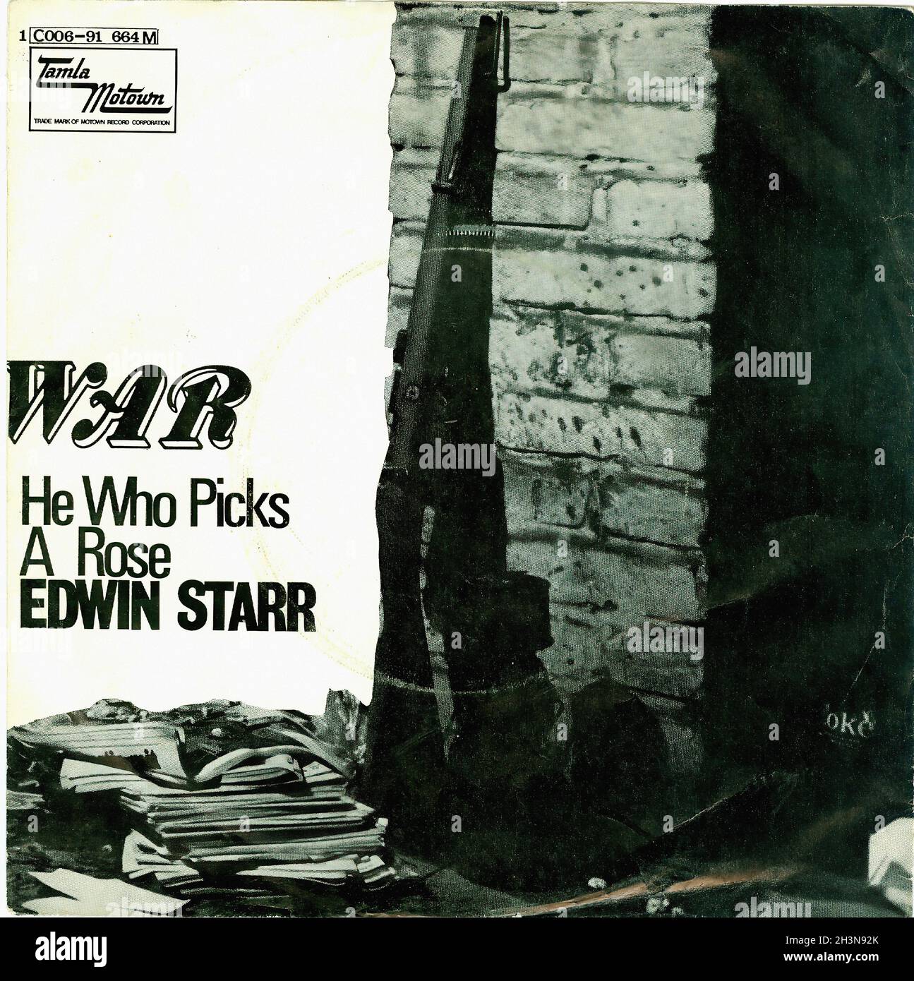 Vintage Vinyl Recording - Starr, Edwin - War - D - 1970 Banque D'Images