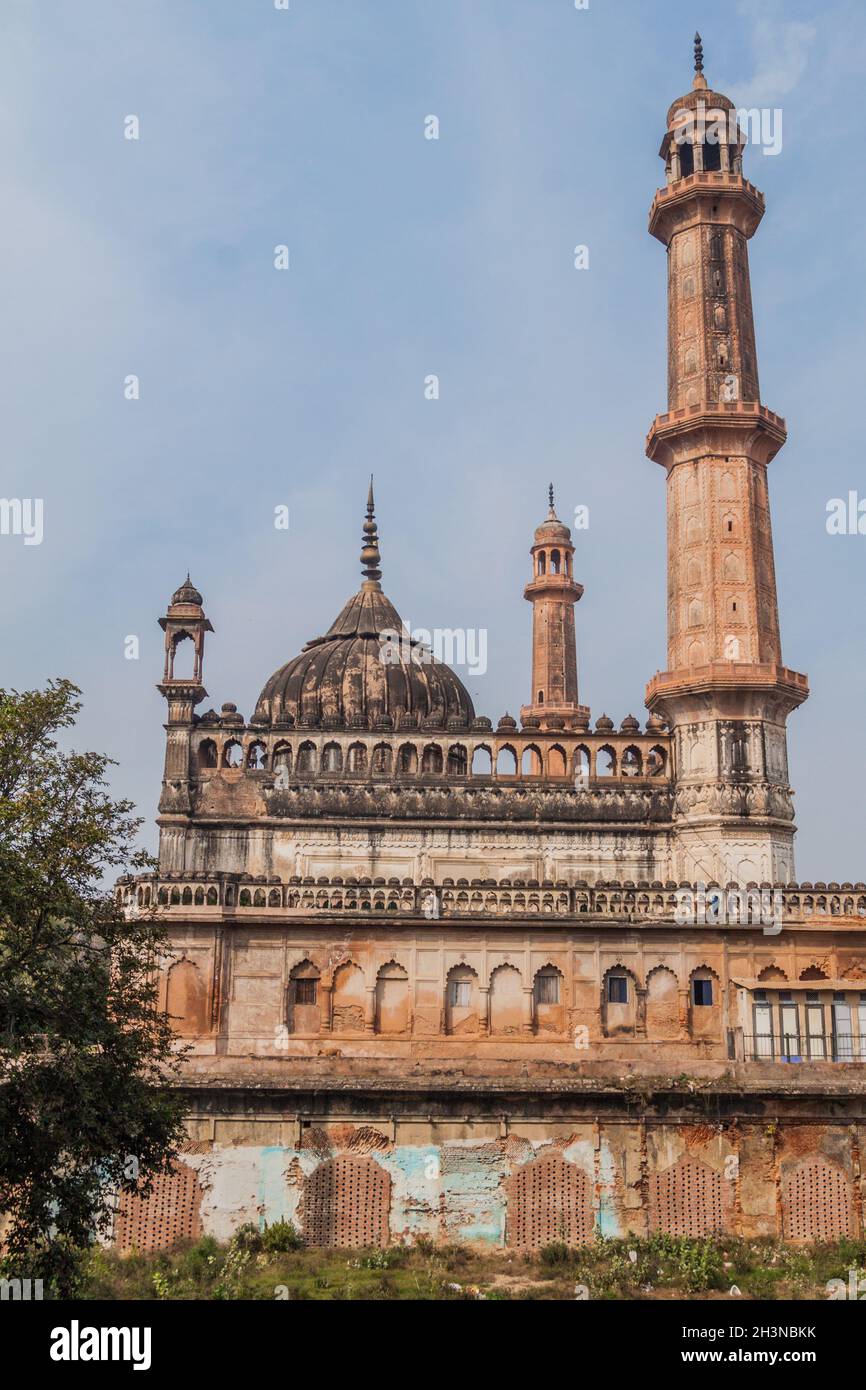 Mosquée Asfi à Bara Imambara à Lucknow, État de l'Uttar Pradesh, Inde Banque D'Images