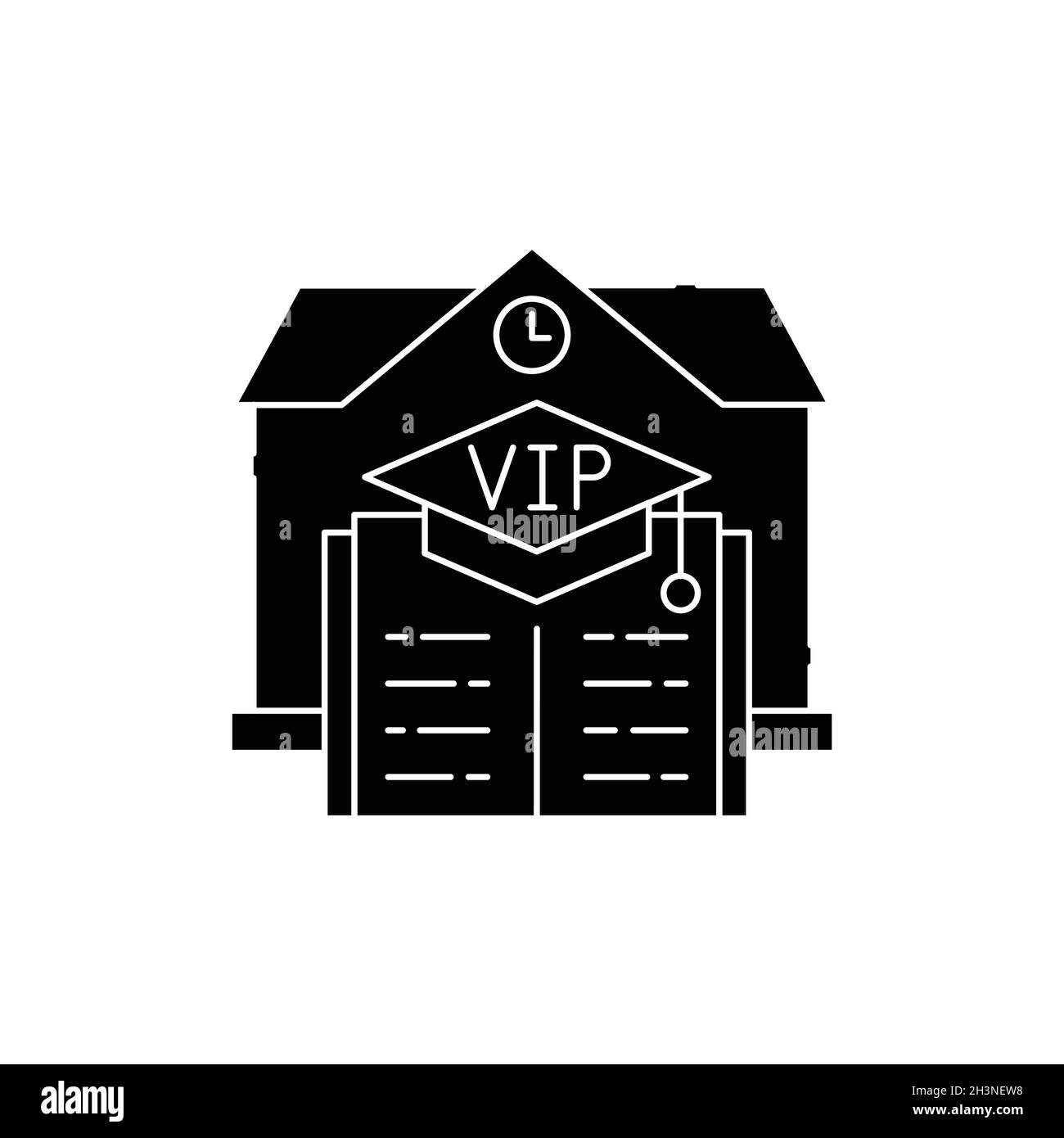 Elite school Banque d'images vectorielles - Alamy