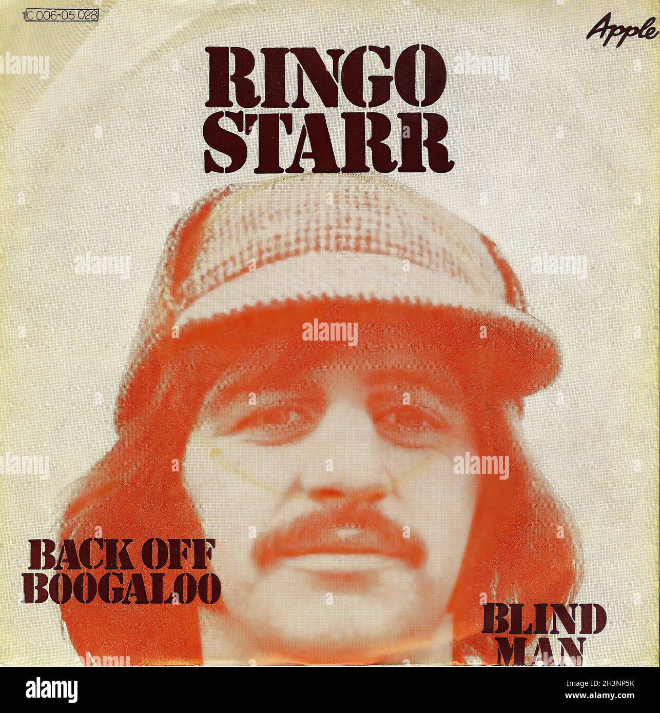 Vintage Vinyl Recording - Starr, Ringo - Back Off Boogaloo - D - 1972 Banque D'Images