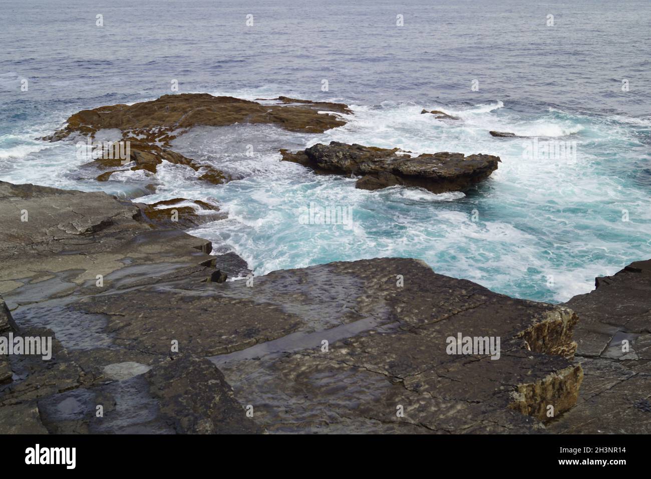 Cliff Walk Kilkee Banque D'Images