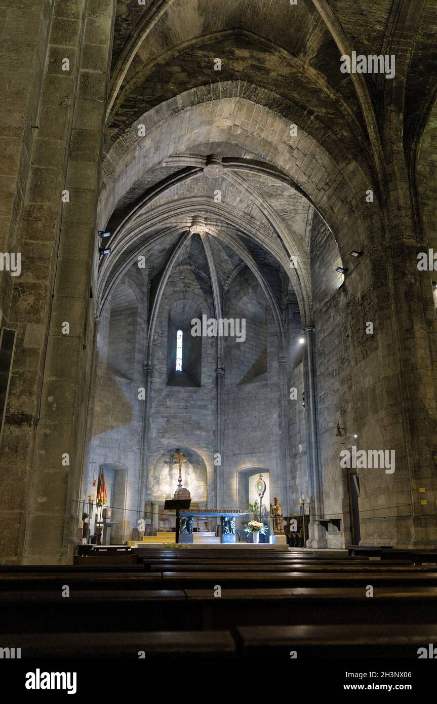 Abbaye médiévale de Saint Victor à Marseille, France Banque D'Images