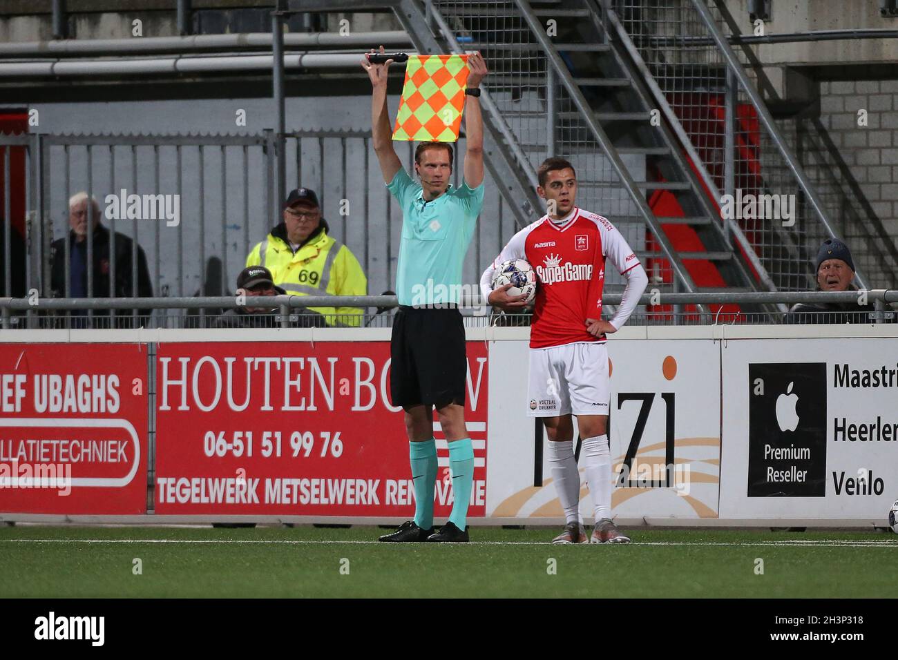 Écharpe Supporter Roda JC – Officielle, Noir Et Jaune, Unisexe