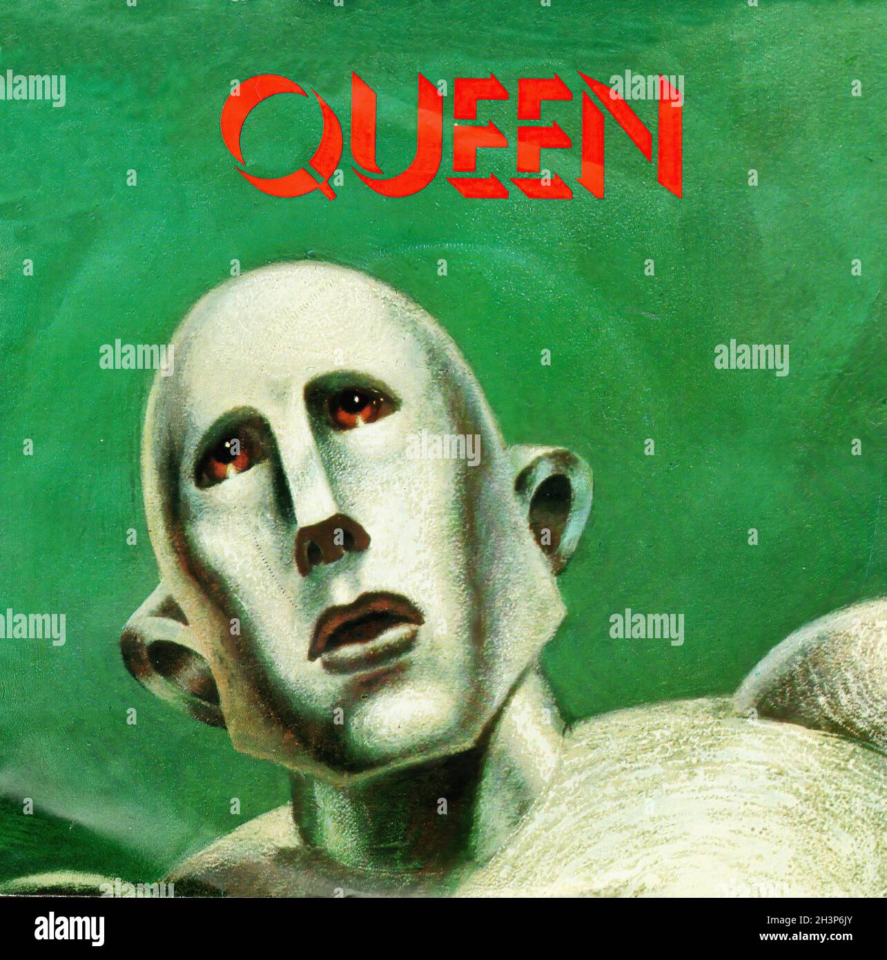 Vintage Vinyl Recording - Queen - nous sommes les champions - D - 1977  Photo Stock - Alamy