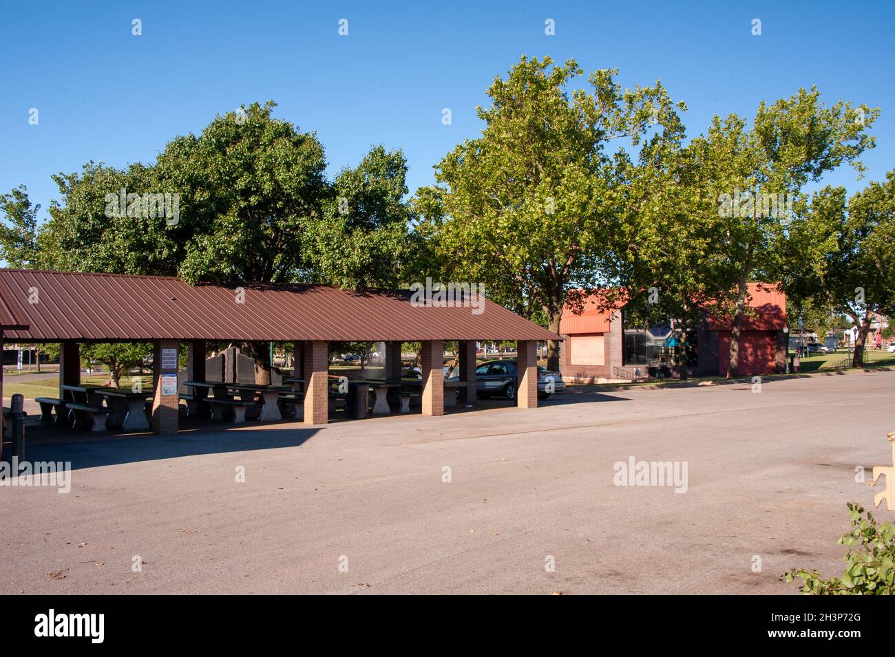 Ackley Park, Elk City, OK. Banque D'Images