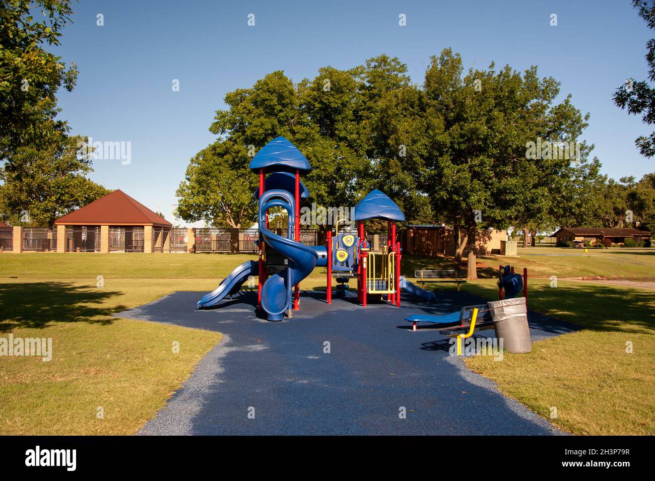 Ackley Park, Elk City, OK. Banque D'Images