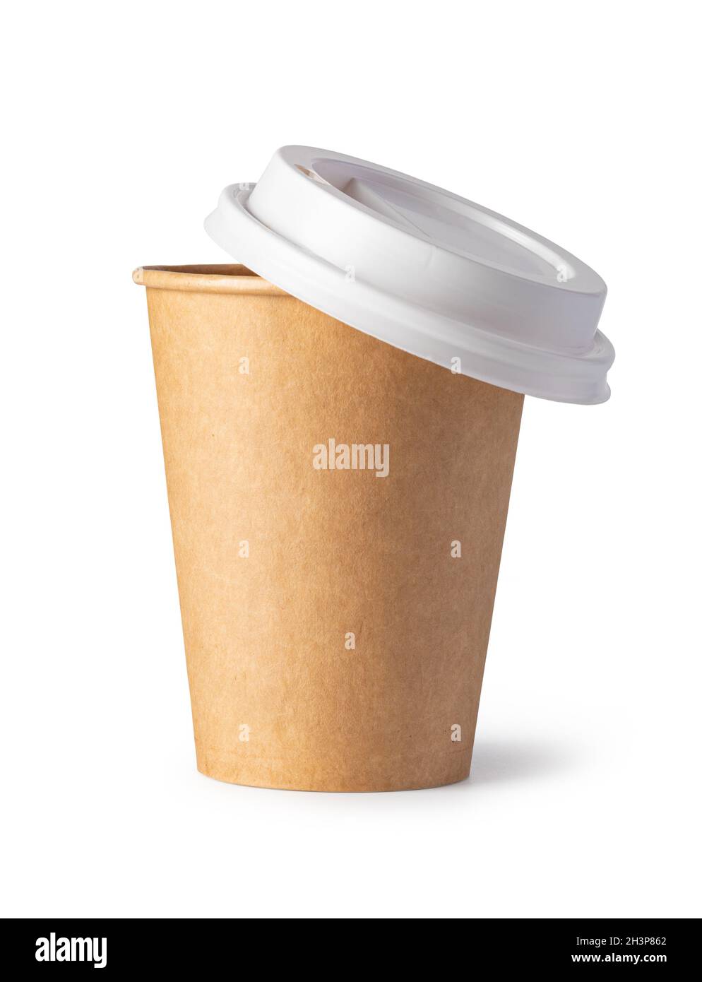 Tasse de café en papier Banque D'Images