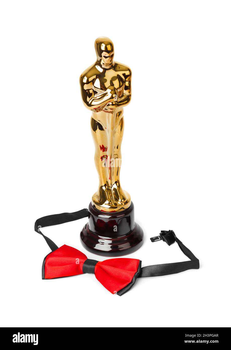 Attribution de cérémonie des Oscars et Bow Tie Banque D'Images