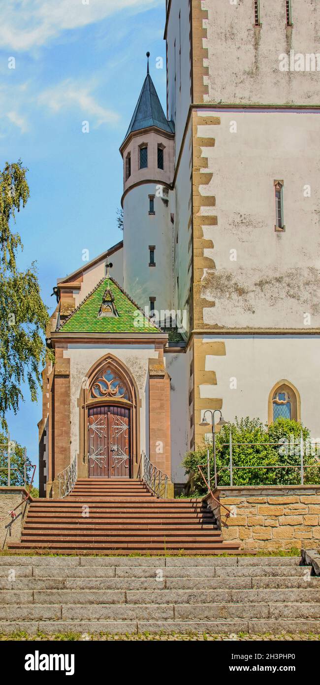 Saint-Pierre et Paul Klettgau-GrieÃŸen Banque D'Images
