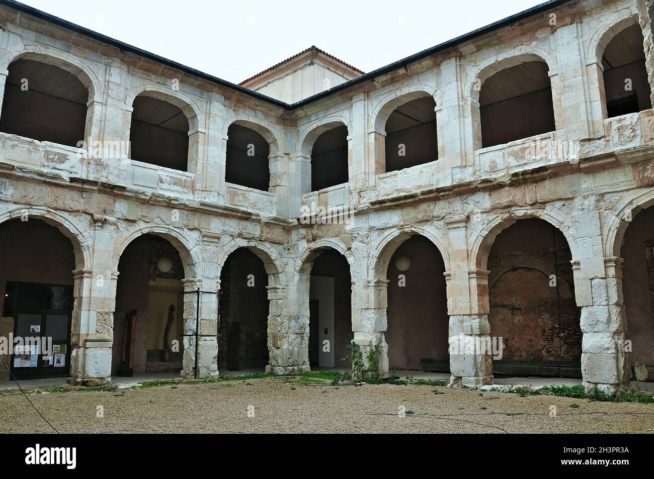 Palais ducal de la ville de Medinaceli dans la province de Soria, Castilla y León, Espagne Banque D'Images