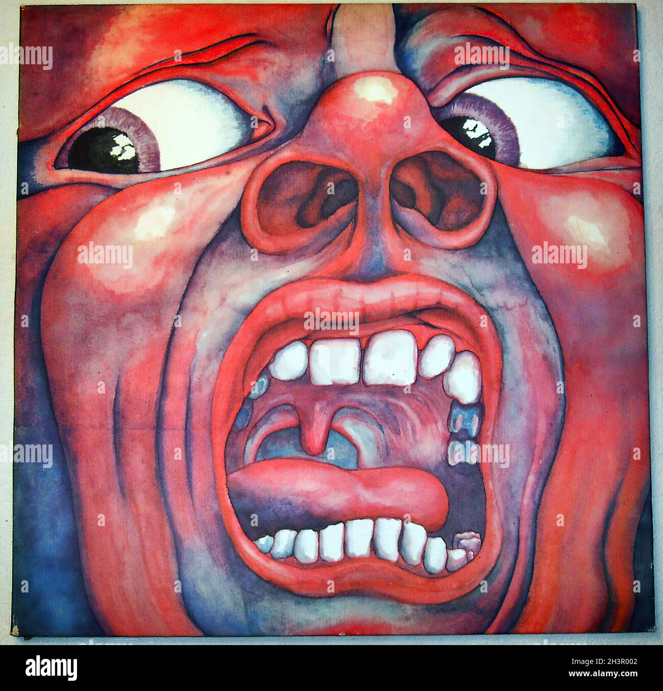 1969 King Crimson dans la cour du Crimson King LP Graphics Original Vintage  Record Illustration Album pochette années 1960 Photo Stock - Alamy