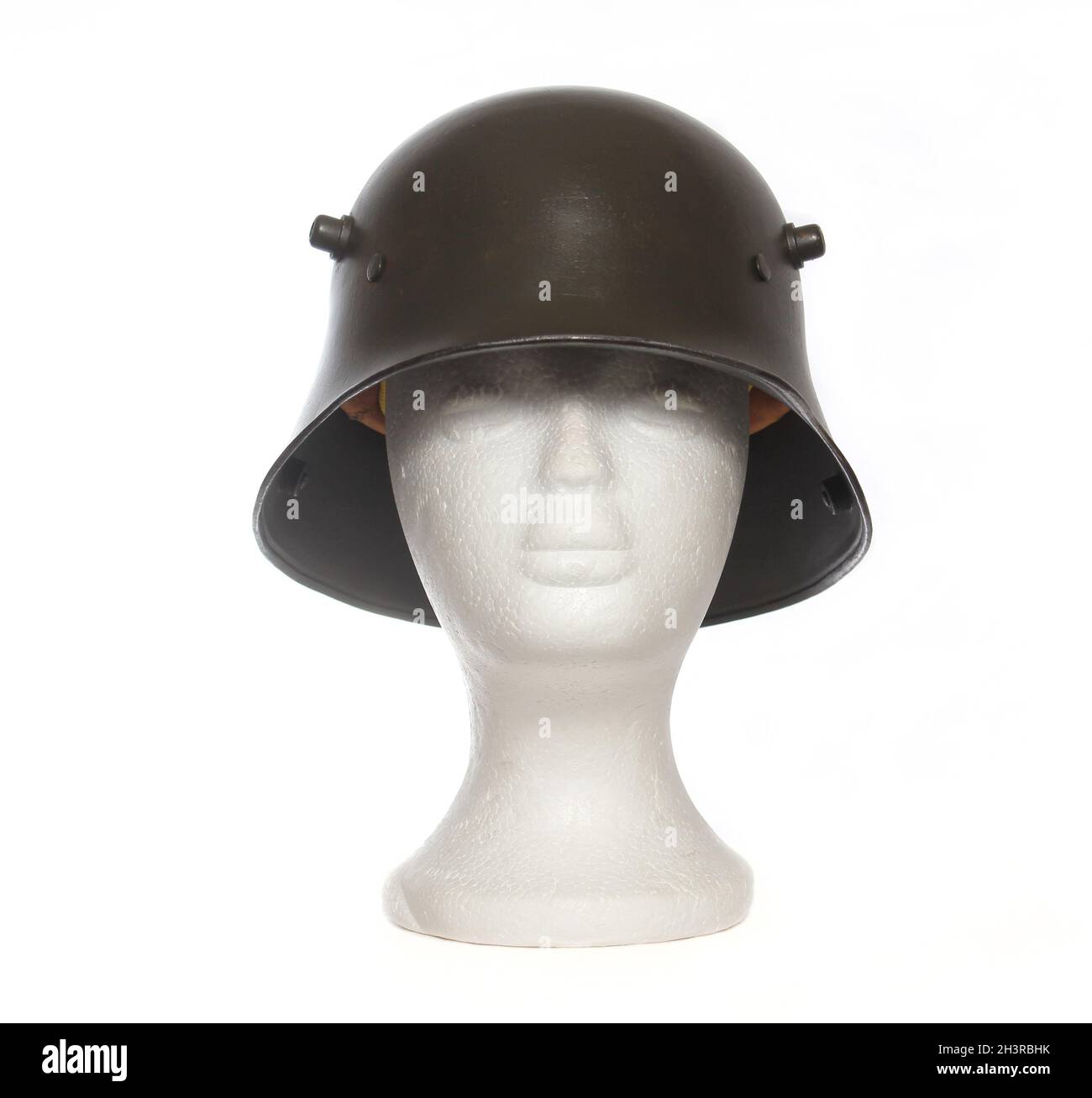 Casque militaire allemand de la première Guerre mondiale Banque D'Images