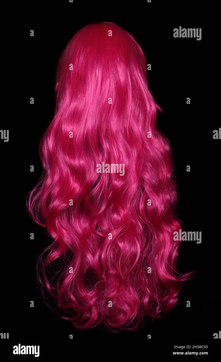 Long cochon rose sur mannequin Banque D'Images