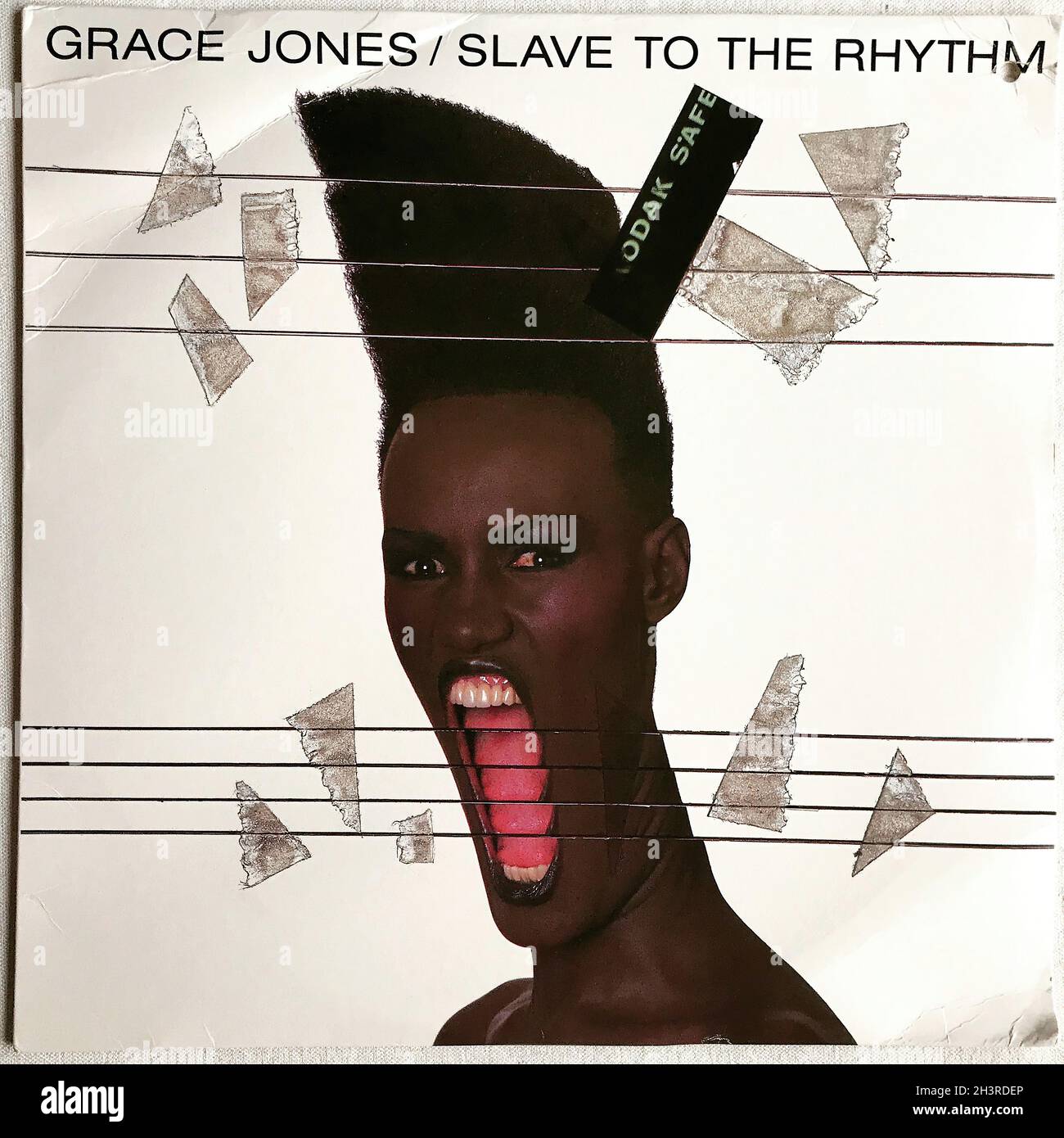 Grace Jones - esclave du rythme (1986) Banque D'Images