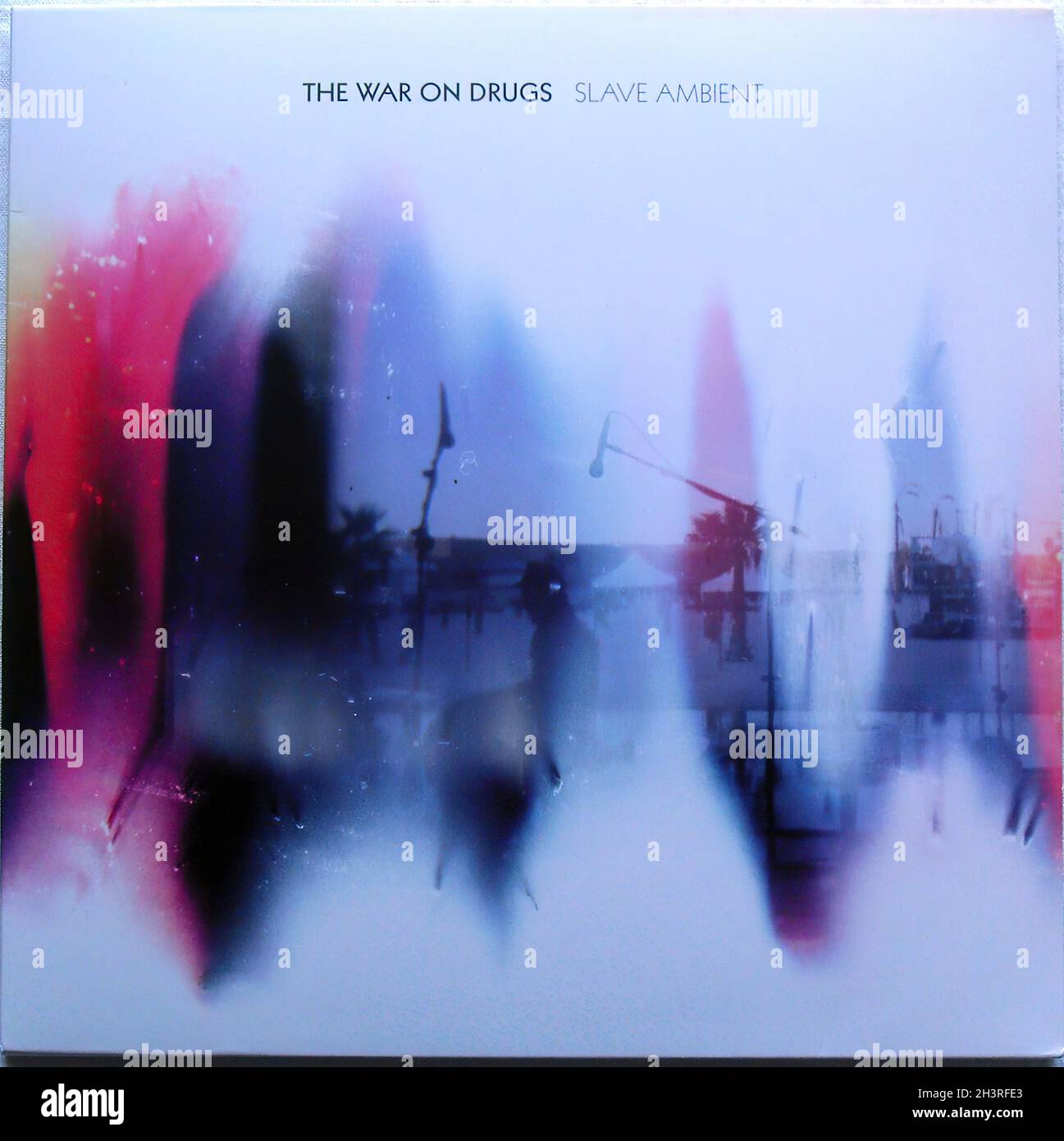 La guerre contre les drogues 2011 Slave Ambient LP Record Vinyl Album 1 Banque D'Images