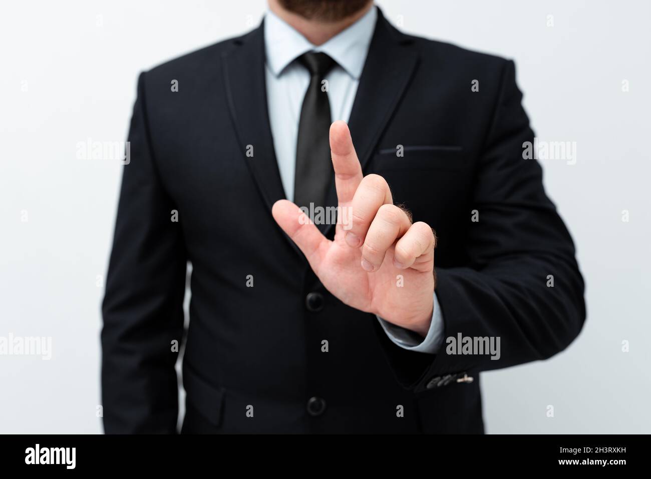 Présentation des idées de nouveaux plans démonstration du processus de planification Présentation des nouvelles idées de conception de plans Présentation des idées de l'entreprise enseignement L Banque D'Images