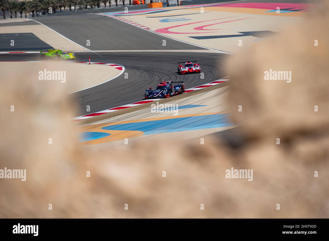 22 Hanson Philip (gbr), Scherer Fabio (che), Albuquerque Filipe (por), United Autoports USA, Oreca 07 - Gibson, action pendant les 6 heures de Bahreïn, 5e manche du Championnat du monde d'endurance FIA 2021, FIA WEC, sur le circuit international de Bahreïn, du 28 au 30 octobre 2021 à Sakhir,Bahreïn - photo: Joao Filipe/DPPI/LiveMedia Banque D'Images