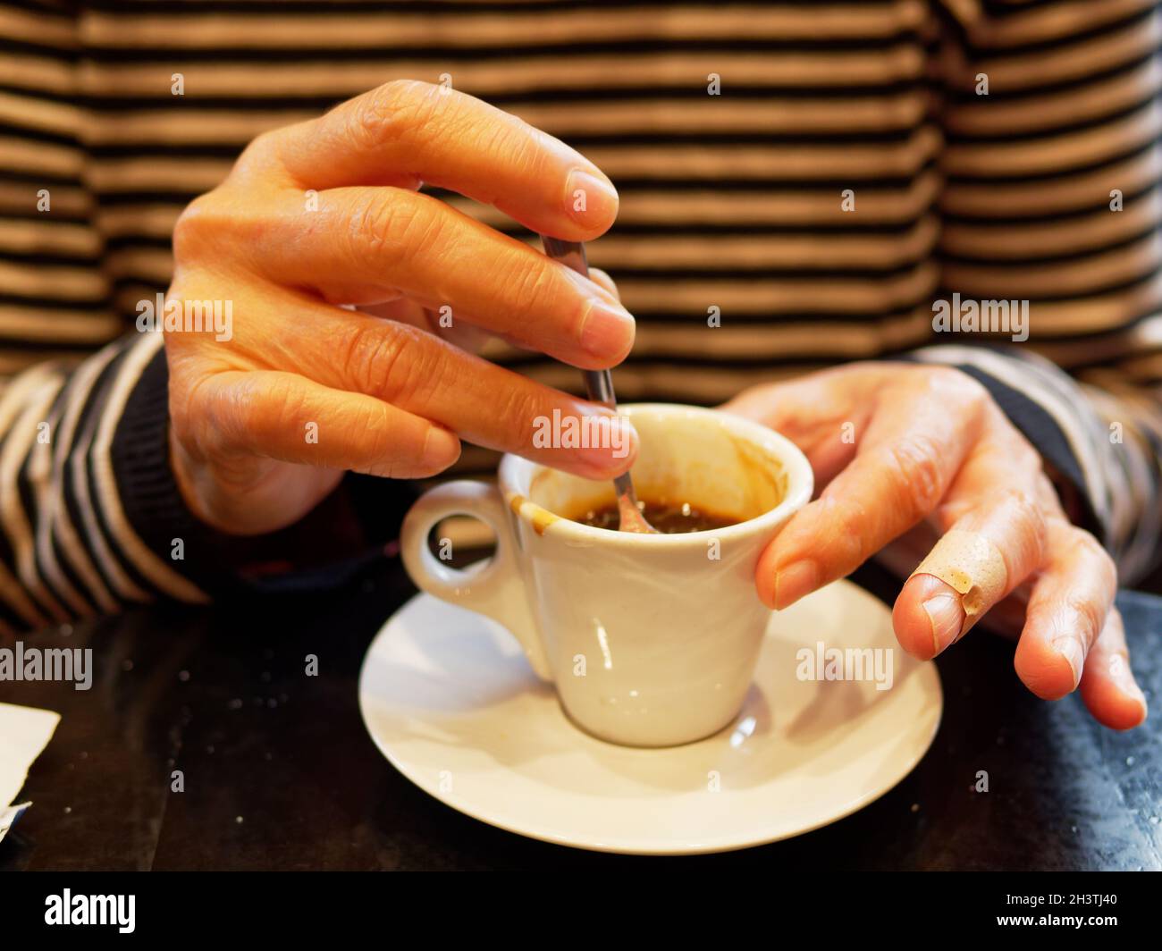 cénémonie du café Banque D'Images