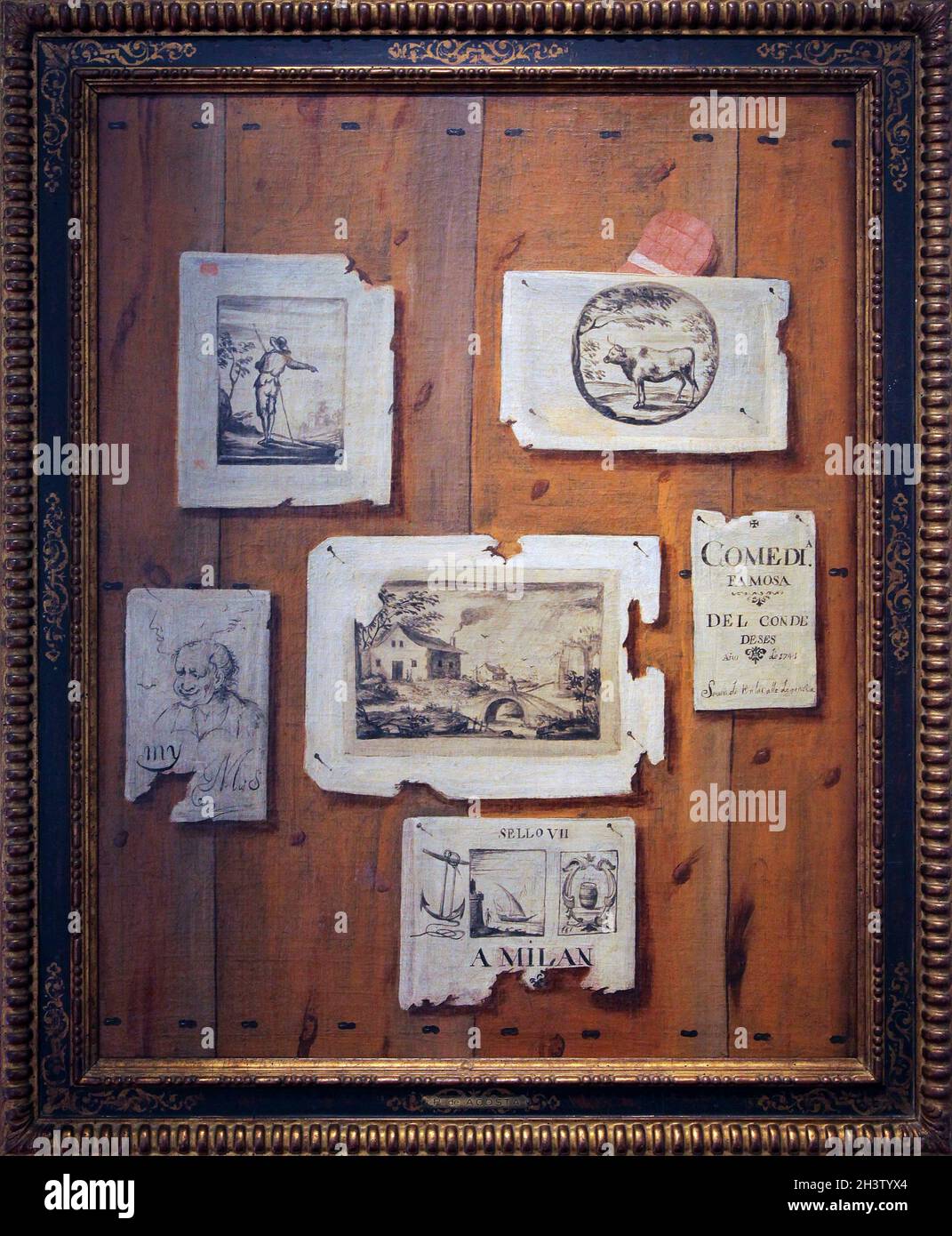 Optical illusion painting Banque de photographies et d’images à haute ...