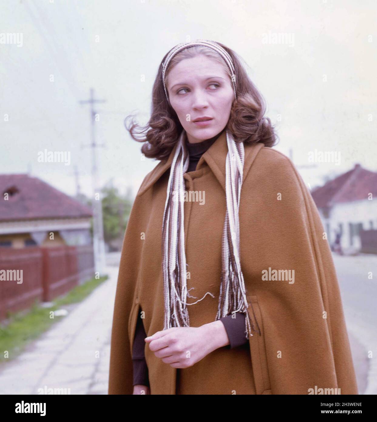 Actrice roumaine Micaela Caracaș, environ 1979 Banque D'Images