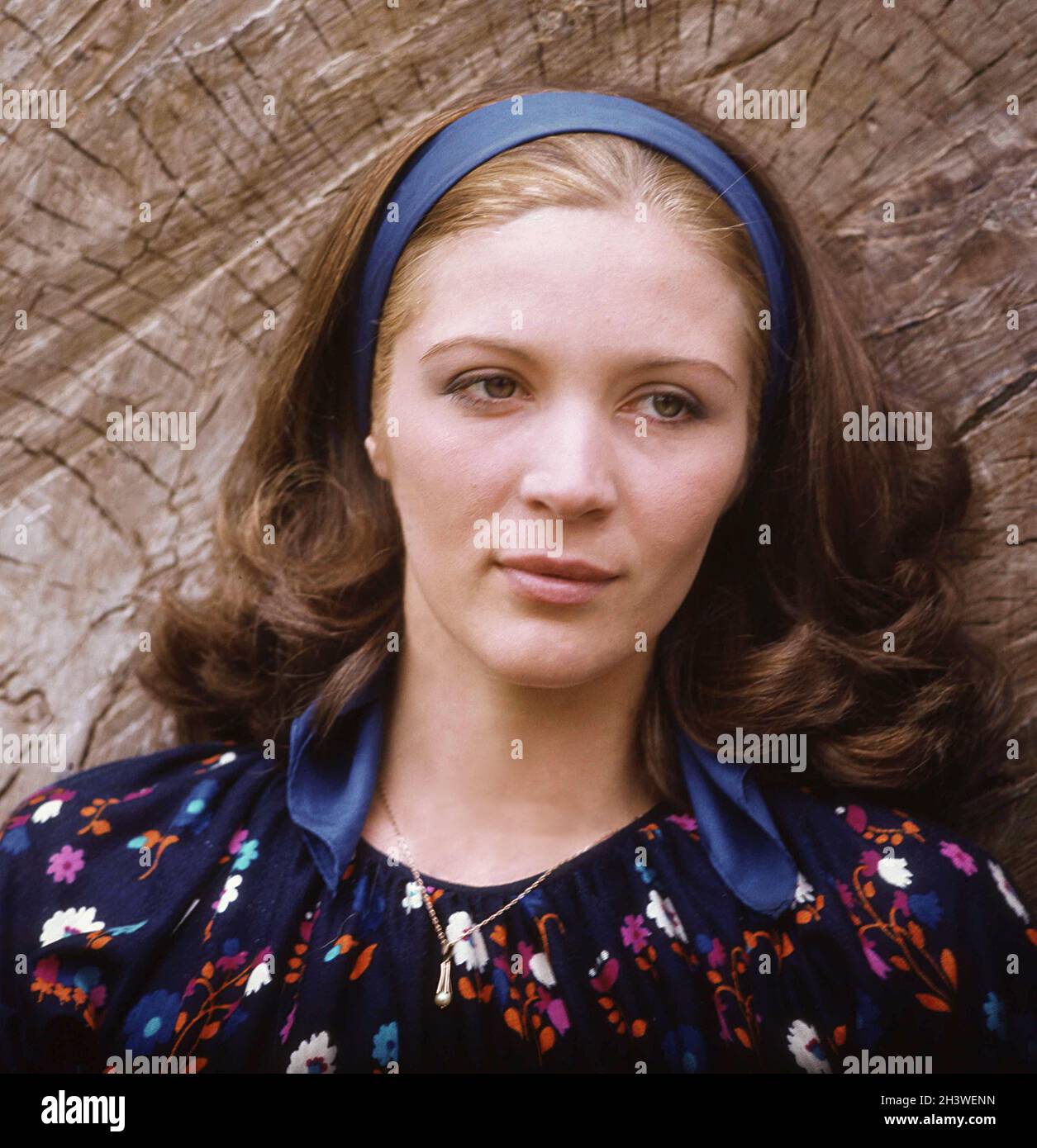 Actrice roumaine Micaela Caracaș, environ 1979 Banque D'Images