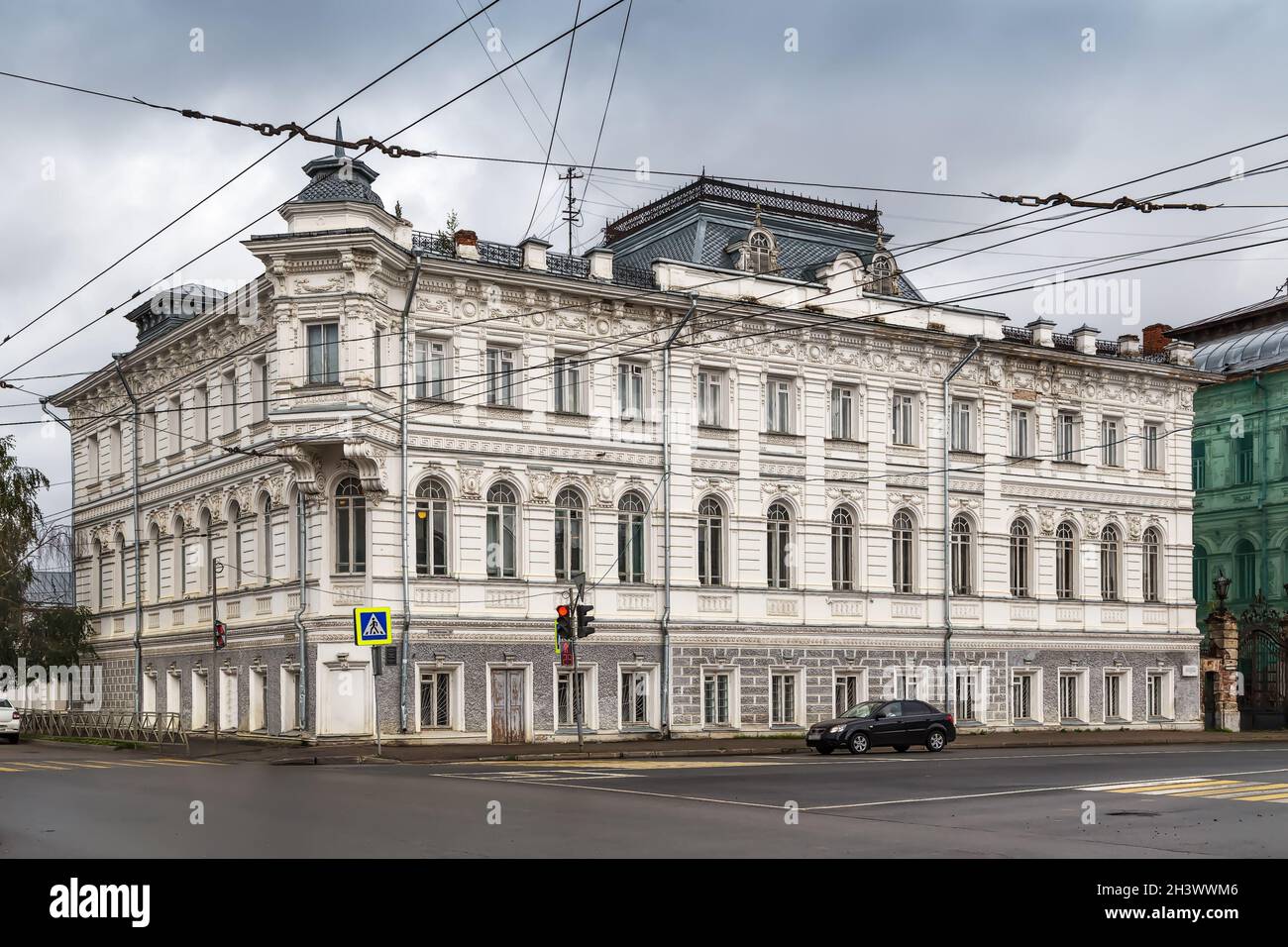 Kostroma Regional College of Music, Kostroma, Russie Banque D'Images