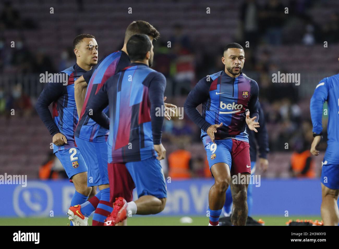 Barcelone, Espagne.30 octobre 2021.Barcelone, Espagne, 30 octobre 2 pendant, match de LaLiga Santander entre Barcelone et Alaves au stade Camp Nou à Barcelone, Espagne.Rama Huerta/SPP crédit: SPP Sport presse photo./Alamy Live News Banque D'Images