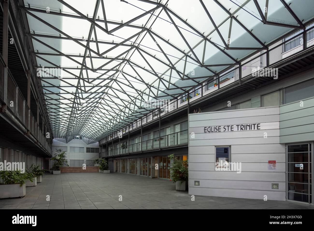 Eglise Sainte-Trinité ou Eglise Sainte-Trinité, Genève, Suisse. Banque D'Images