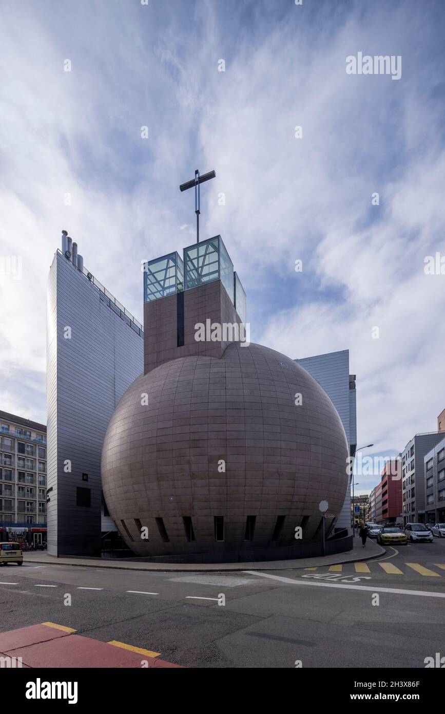 Eglise Sainte-Trinité ou Eglise Sainte-Trinité, Genève, Suisse. Banque D'Images